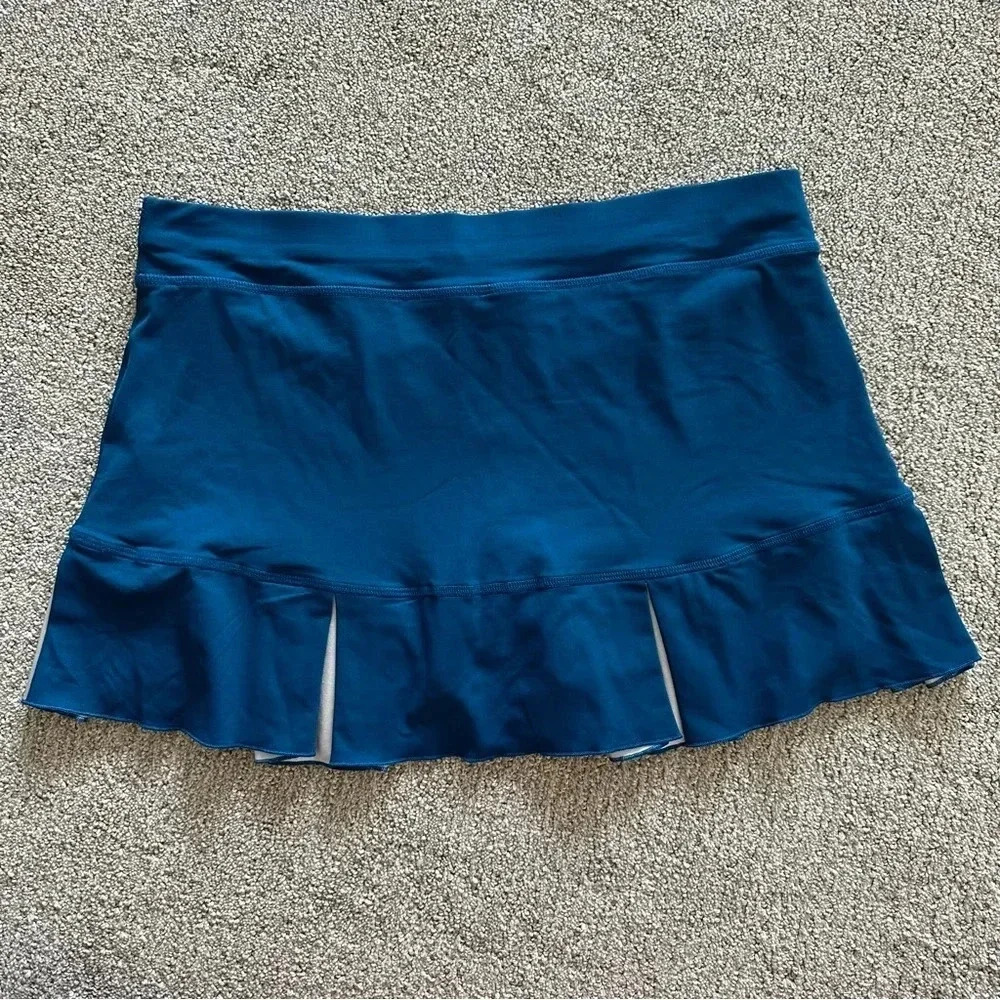 Sofibella Flavor‎ Of Wine 13" Pleated Tennis Skirt Size XL - Picture 8 of 9